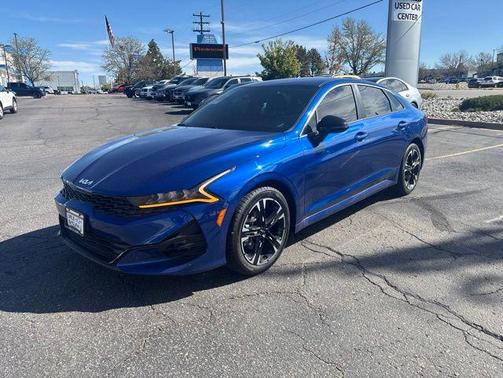 Sapphire Blue 2023 Kia K5 GT-Line