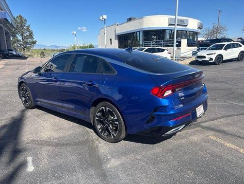Sapphire Blue 2023 Kia K5 GT-Line