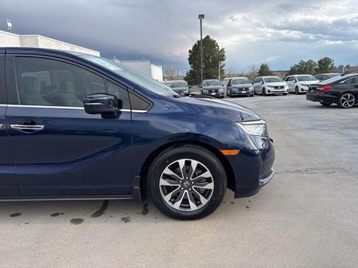 Obsidian Blue Pearl 2022 Honda Odyssey EX-L