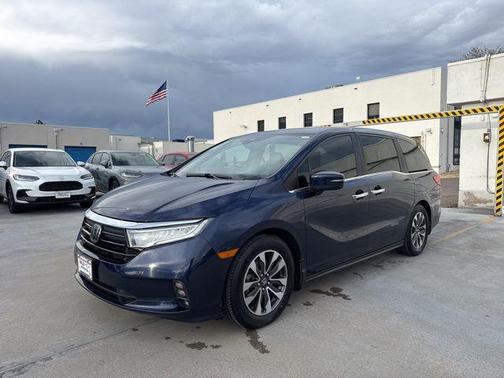 Obsidian Blue Pearl 2022 Honda Odyssey EX-L