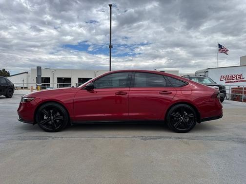 Radiant Red Metallic 2023 Honda Accord Hybrid Sport-L