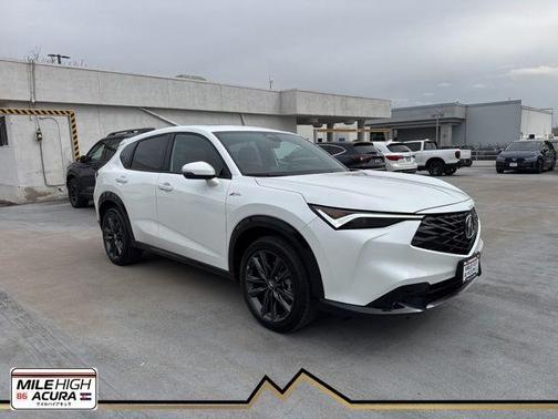 Platinum White Pearl 2025 Acura ADX A-Spec