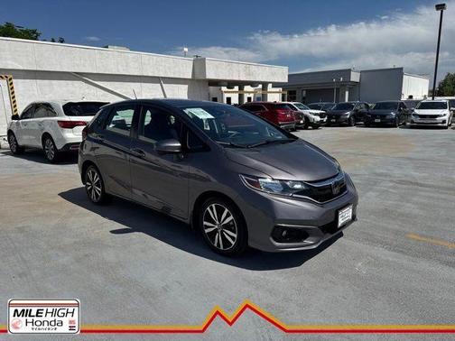 Modern Steel Metallic 2020 Honda Fit EX
