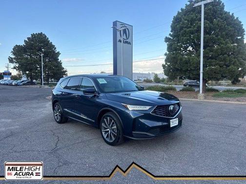 Canyon River Blue Metallic 2025 Acura MDX Technology Package