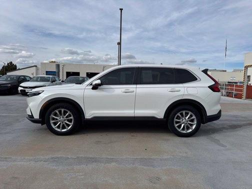 Platinum White Pearl 2025 Honda CR-V EX