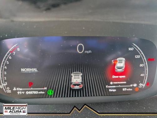 Majestic Black Pearl 2023 Acura MDX Advance