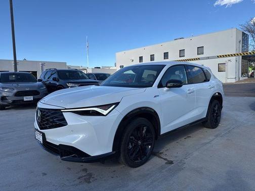 Platinum White 2025 Acura ADX A-Spec Advance