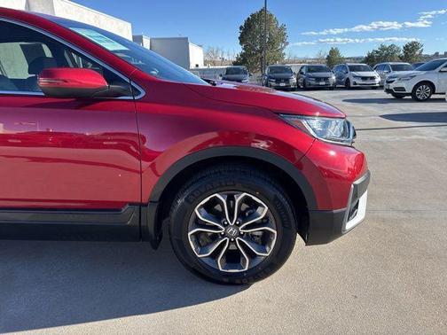 Radiant Red Metallic 2021 Honda CR-V EX-L