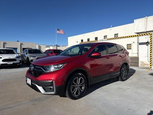 Radiant Red Metallic 2021 Honda CR-V EX-L