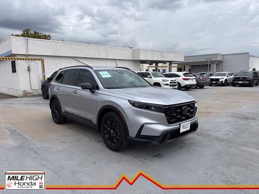 Solar Silver Metallic 2026 Honda CR-V Hybrid Sport-L AWD
