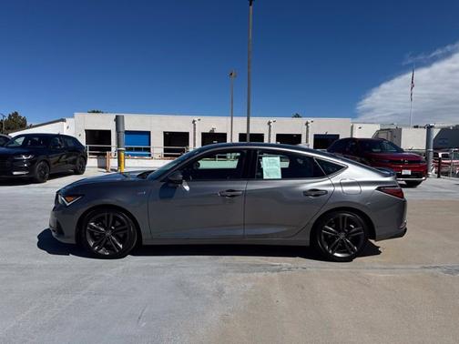 Liquid Carbon Metallic 2024 Acura Integra Base