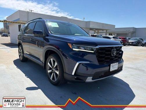 Obsidian Blue Pearl 2025 Honda Pilot Elite