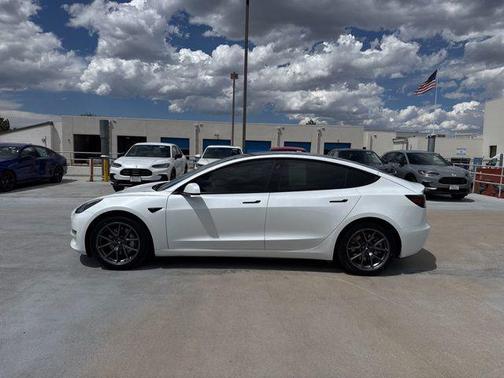 Pearl White Multi 2021 Tesla Model 3 Standard Range Plus