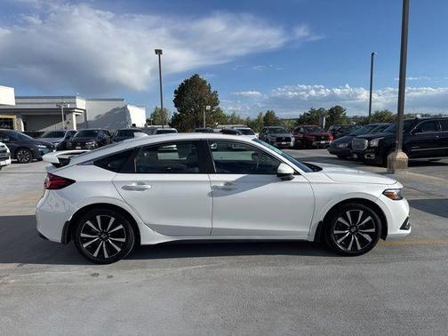 Platinum White Pearl 2024 Honda Civic EX-L