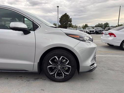 Celestial Silver Metallic 2025 Toyota Sienna Platinum