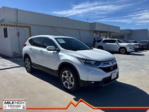 Platinum White Pearl 2019 Honda CR-V EX-L