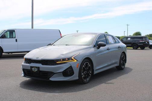 Wolf Gray 2021 Kia K5 GT-Line