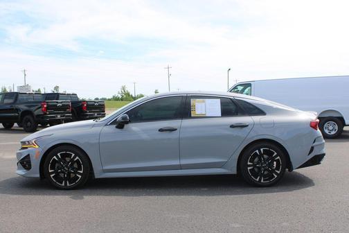 Wolf Gray 2021 Kia K5 GT-Line