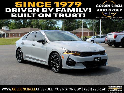 Wolf Gray 2021 Kia K5 GT-Line