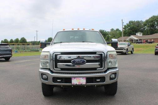 White Platinum Metallic Tri-Coat 2015 Ford F-350 Platinum