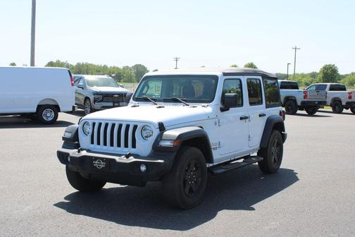 Bright White Clearcoat 2019 Jeep Wrangler Unlimited Sport