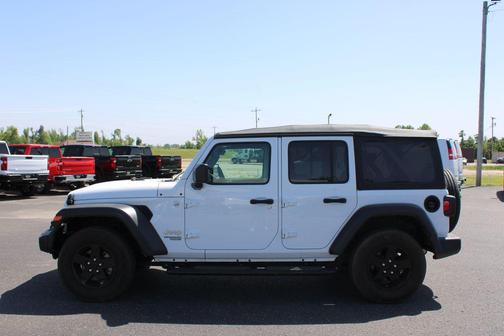 Bright White Clearcoat 2019 Jeep Wrangler Unlimited Sport