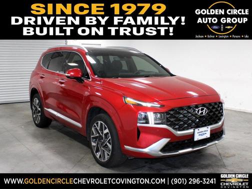 Calypso Red 2023 Hyundai SANTA FE Calligraphy