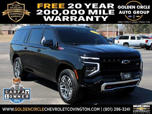 Black 2025 Chevrolet Suburban 4WD Z71