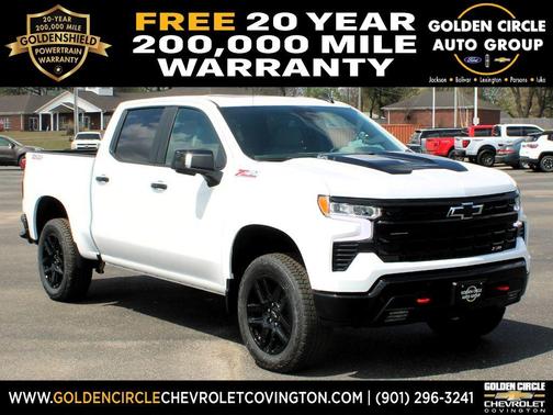 Summit White 2026 Chevrolet Silverado 1500 LT Trail Boss