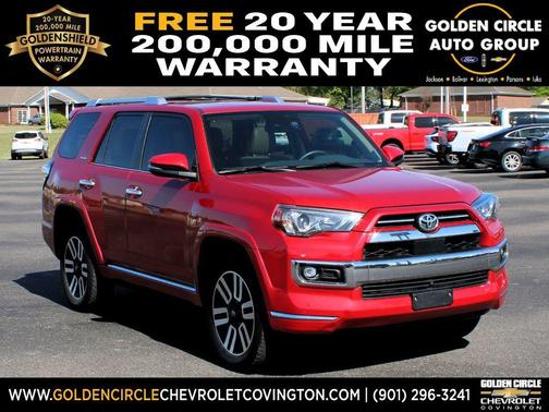 Barcelona Red Metallic 2022 Toyota 4Runner Limited