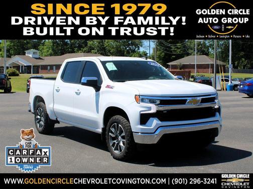 Summit White 2023 Chevrolet Silverado 1500 LT