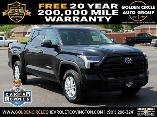 Midnight Black Metallic 2023 Toyota Tundra SR5