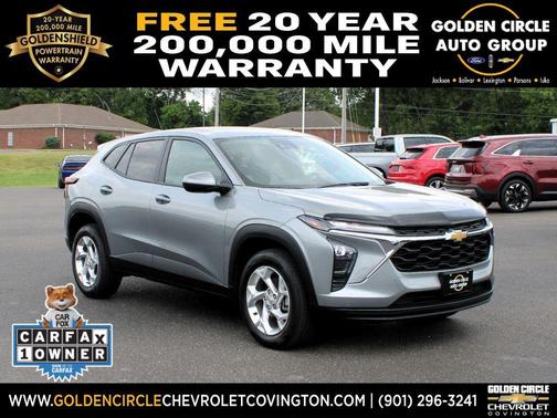 Sterling Gray Metallic 2024 Chevrolet Trax LS