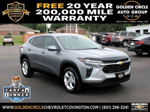 Sterling Gray Metallic 2024 Chevrolet Trax LS