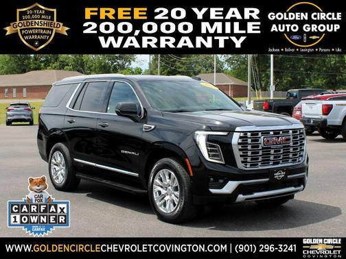 Onyx Black 2025 GMC Yukon Denali