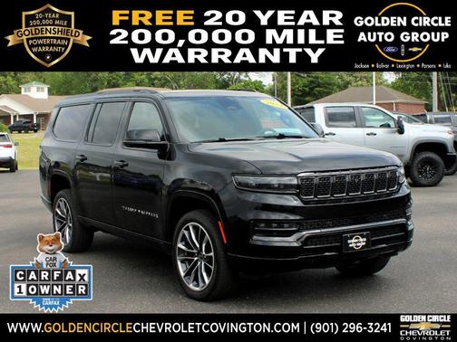 Diamond Black Crystal Pearlcoat 2024 Jeep Grand Wagoneer L Series II 4x4
