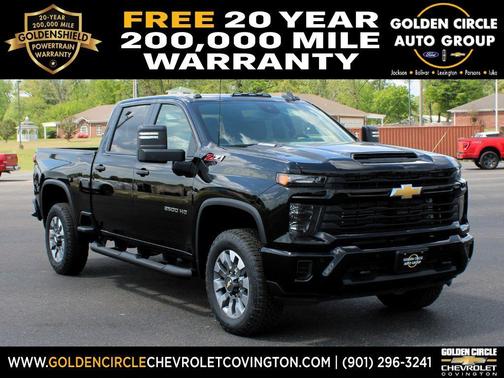Black 2026 Chevrolet Silverado 2500 Custom