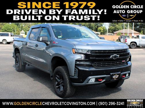 Satin Steel Metallic 2021 Chevrolet Silverado 1500 LT Trail Boss