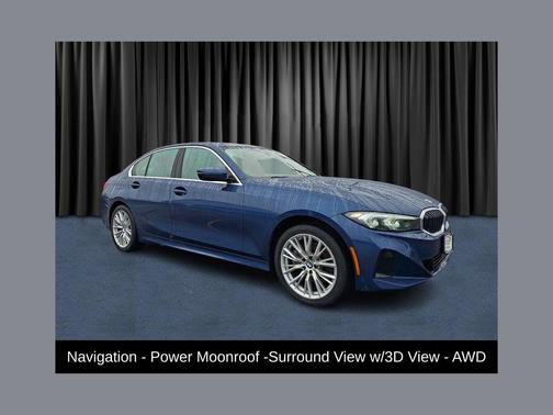 Blue Metallic 2024 BMW 330 i xDrive