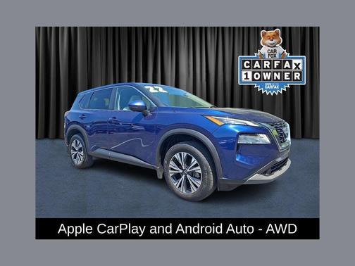 Caspian Blue 2022 Nissan Rogue SV