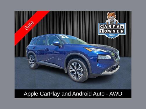 Caspian Blue 2022 Nissan Rogue SV