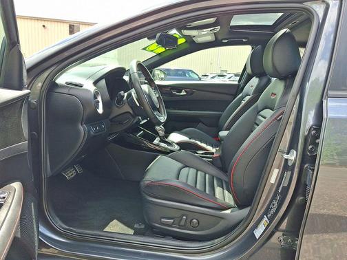 Gray 2023 Kia Forte GT