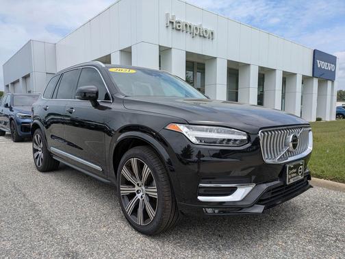 Onyx Black Metallic 2021 Volvo XC90 T6 Inscription