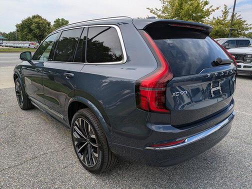 Denim Blue Metallic 2026 Volvo XC90 Ultra, B6 AWD Gas (mild hybrid), Gasoline, Bright, 7 Seats