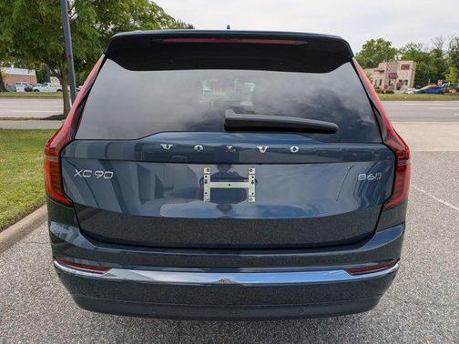 Denim Blue Metallic 2026 Volvo XC90 Ultra, B6 AWD Gas (mild hybrid), Gasoline, Bright, 7 Seats