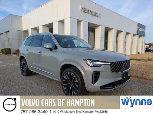 2026 Volvo XC90 Ultra, B6 AWD Gas (mild hybrid), Gasoline, Bright, 7 Seats