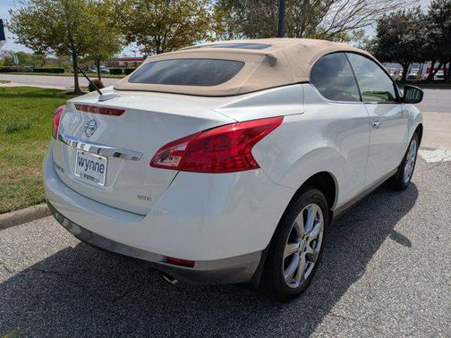 Pearl White 2014 Nissan Murano CrossCabriolet Base