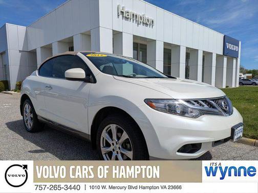 Pearl White 2014 Nissan Murano CrossCabriolet Base