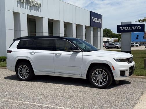 Bright White Clearcoat 2024 Jeep Grand Cherokee L Summit