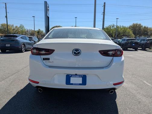 Snowflake White Pearl 2026 Mazda Mazda3 FWD w/Preferred Package